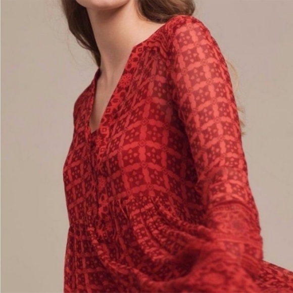 Anthropologie Maeve Canna Swing Dress - Picture 5 of 14